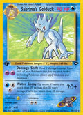 Sabrina's Golduck 030/132 [Gym Challenge]  - 1st Edition