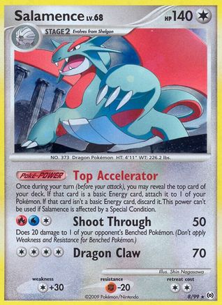 Salamence 008 [Arceus]  - Holofoil