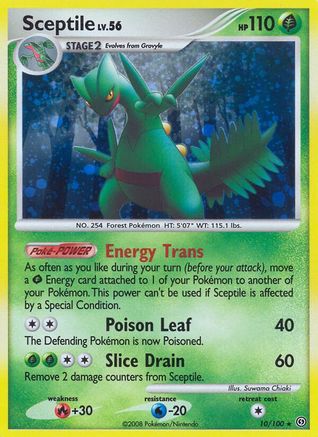 Sceptile 010 [Stormfront]  - Holofoil