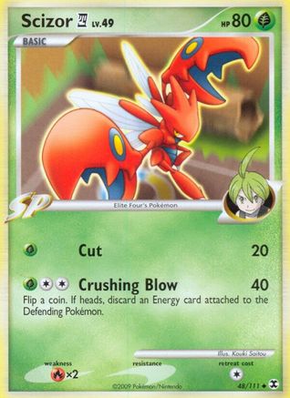Scizor E4 048 [Rising Rivals]  - Reverse Holofoil