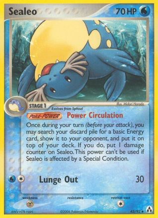 Sealeo 043 [Legend Maker]  - Reverse Holofoil