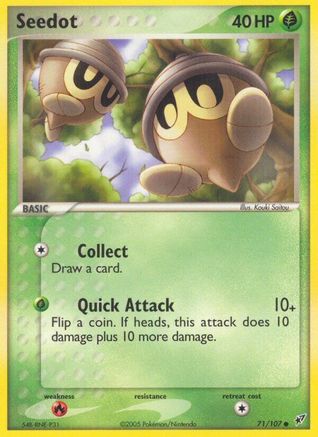 Seedot 071/107 [Deoxys]  - Reverse Holofoil