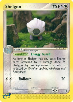 Shelgon 041/97 [Dragon]  - Reverse Holofoil