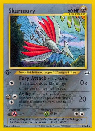 Skarmory 023/64 [Neo Revelation]  - 1st Edition