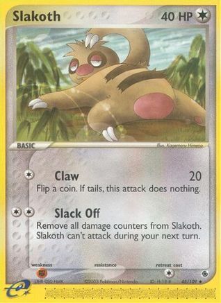 Slakoth 045/109 [Ruby and Sapphire]