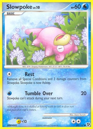 Slowpoke 082/106 [Great Encounters]  - Reverse Holofoil