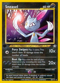 Sneasel 025/111 [Neo Genesis]  - 1st Edition