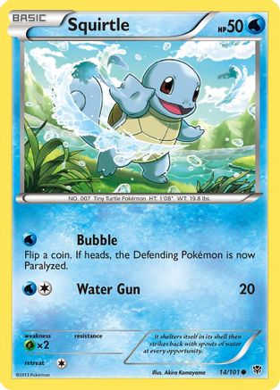Squirtle 014/101 [Plasma Blast]