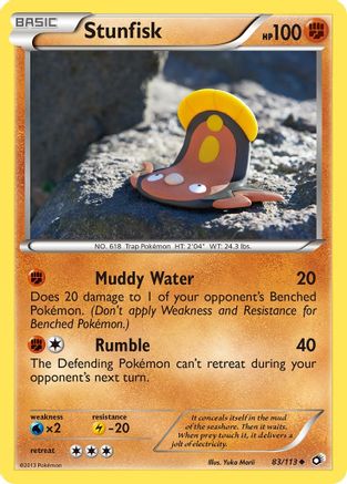 Stunfisk 083/113 [Legendary Treasures]