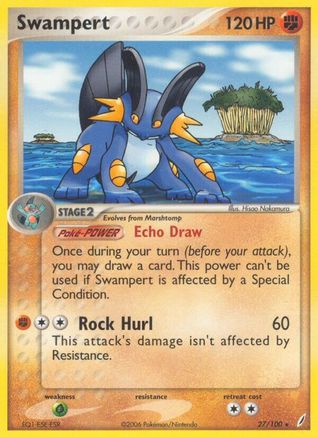 Swampert 027/100 [Crystal Guardians]