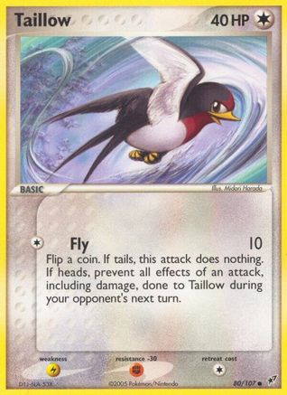 Taillow 080/107 [Deoxys]  - Reverse Holofoil