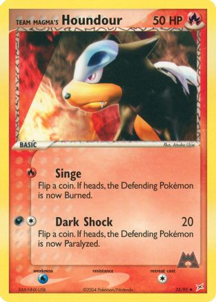 Team Magma's Houndour 035/95 [Team Magma vs Team Aqua]
