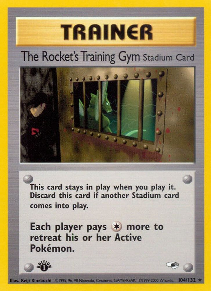 The Rocket's Training Gym 104/132 [Gym Heroes]  - Unlimited
