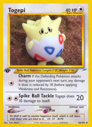 Togepi 056/105 [Neo Destiny]  - 1st Edition