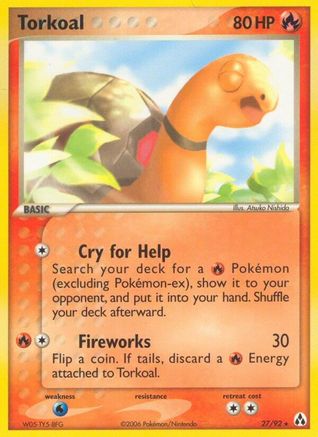 Torkoal 027 [Legend Maker]