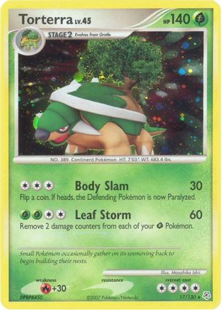 Torterra 017/130 [Diamond and Pearl]  - Holofoil