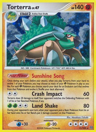 Torterra 011 [Stormfront]  - Holofoil