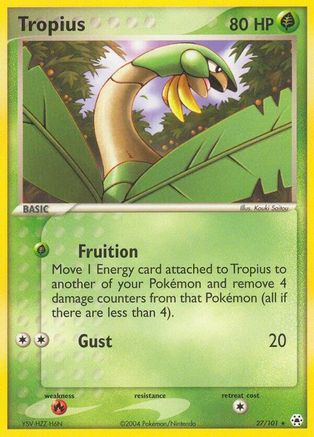 Tropius 027 [Hidden Legends]  - Reverse Holofoil