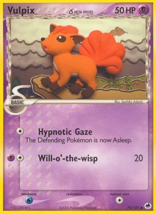 Vulpix (Delta Species) 070/101 [Dragon Frontiers]