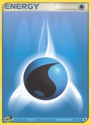 Water Energy 106/109 [Ruby and Sapphire]