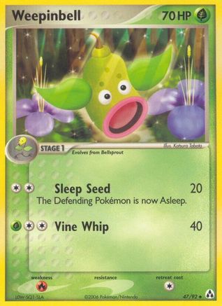 Weepinbell 047 [Legend Maker]  - Reverse Holofoil