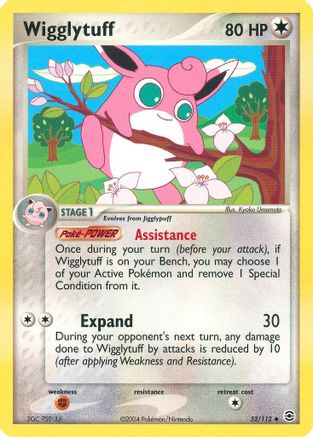 Wigglytuff 052 [FireRed & LeafGreen]  - Reverse Holofoil