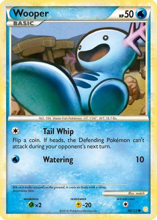 Wooper 088/123 [HeartGold SoulSilver]