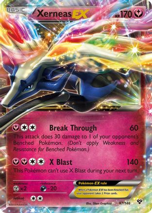 Xerneas EX 097/146 [XY Base Set]  - Holofoil