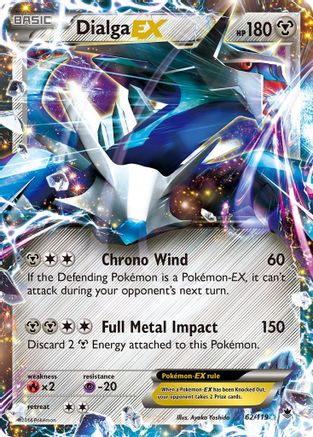 Dialga EX 062/119 [XY  Phantom Forces]  - Holofoil