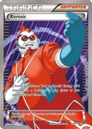 Xerosic (119 Full Art) 119/119 [XY  Phantom Forces]  - Holofoil