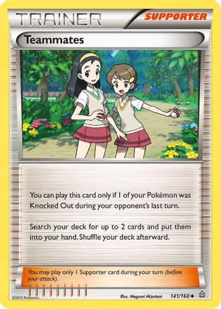 Teammates 141/160 [XY  Primal Clash]