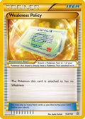Weakness Policy (164 Secret Rare) 164 [XY  Primal Clash]  - Holofoil