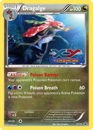 Dragalge XY10 [XY Promos]  - Holofoil