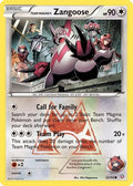 Team Magma's Zangoose 022/34 [Double Crisis]  - Reverse Holofoil