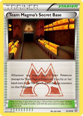Team Magma's Secret Base 032/34 [Double Crisis]