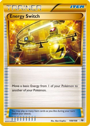 Energy Switch 109/108 [XY  Roaring Skies]  - Holofoil