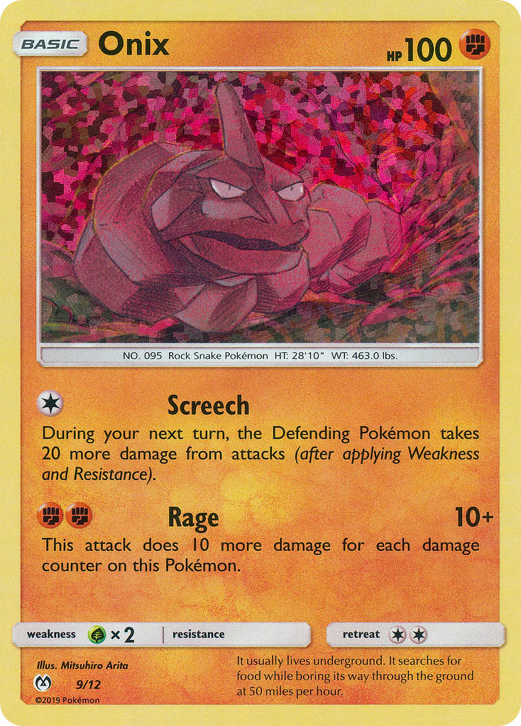 Onix 009/12 [McDonalds Promos 2019]  - Holofoil
