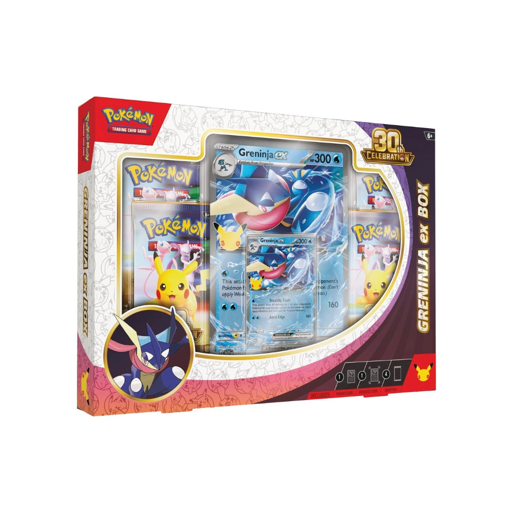 Pokemon 30th Celebration Pokémon Greninja ex Box (Limit 1)