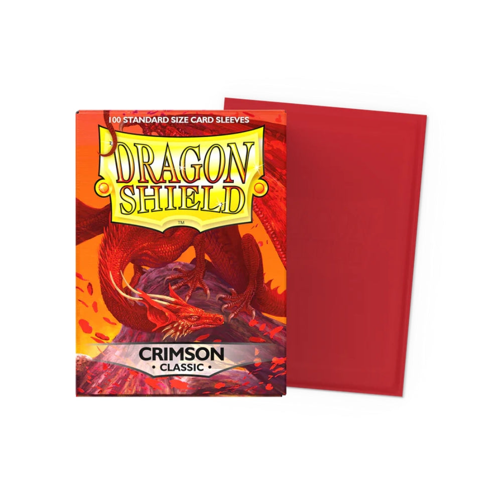 Dragon Shield - Crimson Classic Sleeves (100ct)