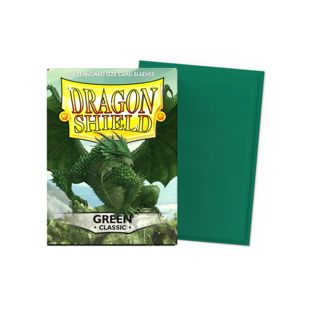 Dragon Shield - Green Classic Sleeves (100ct)