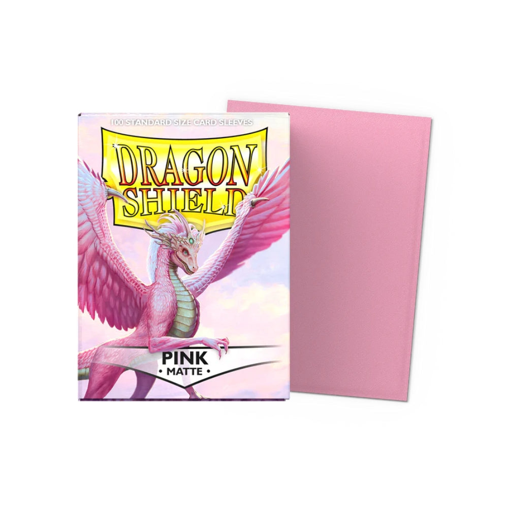 Dragon Shield - Pink Matte Sleeves (100ct)