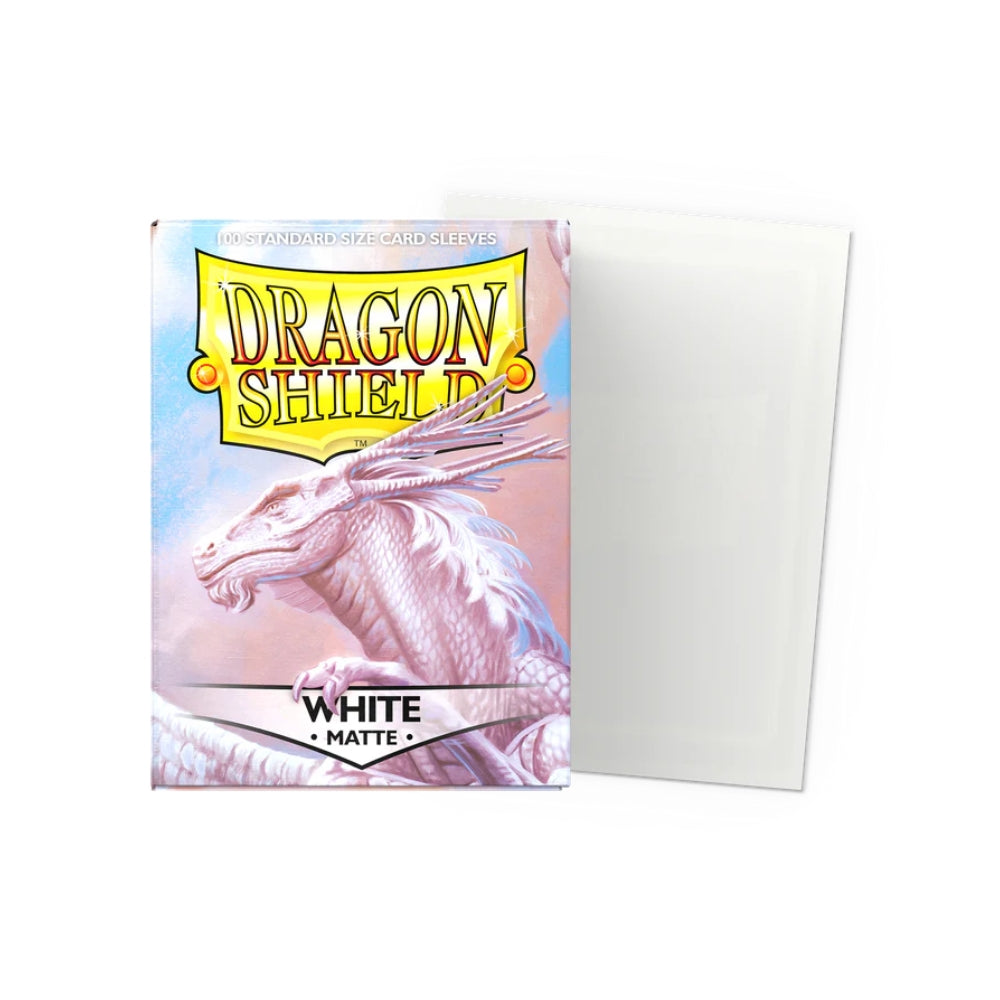 Dragon Shield - White Matte Sleeves (100ct)