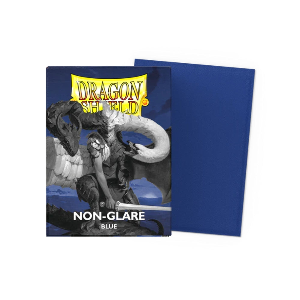 Dragon Shield - Blue Non-Glare Matte Sleeves (100ct)