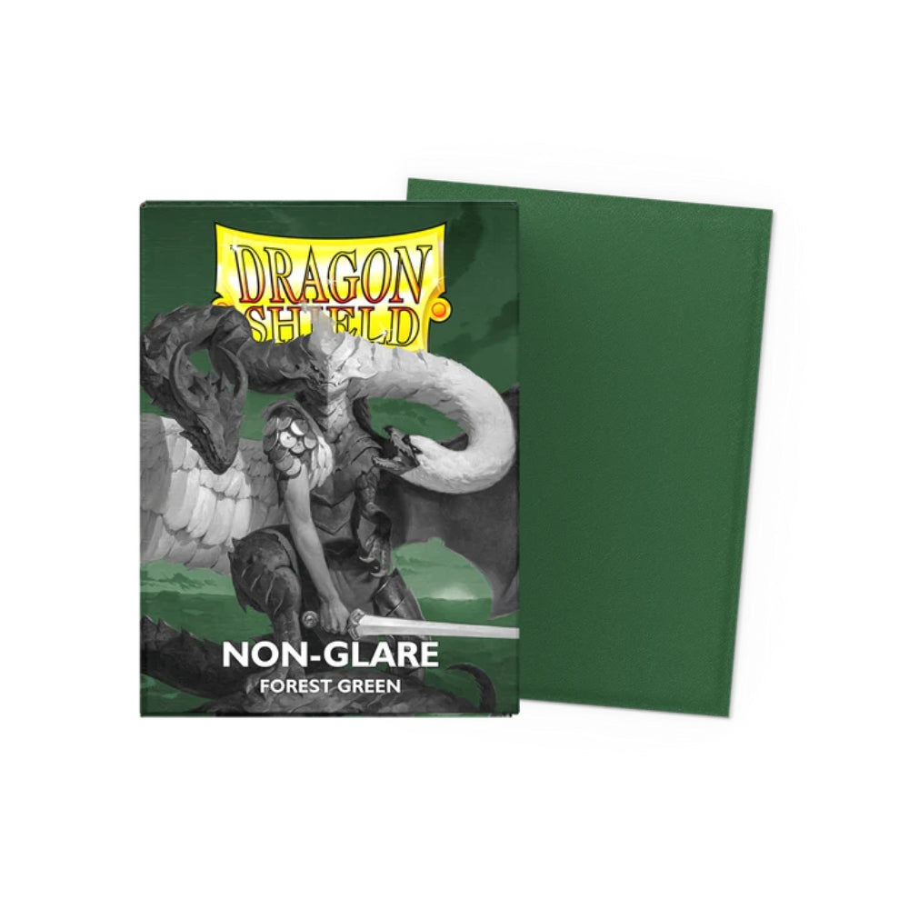 Dragon Shield - Forest Green Non-Glare Matte Sleeves (100ct)