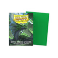 Dragon Shield - Apple Green & Silver Matte Dual Sleeves (100ct)