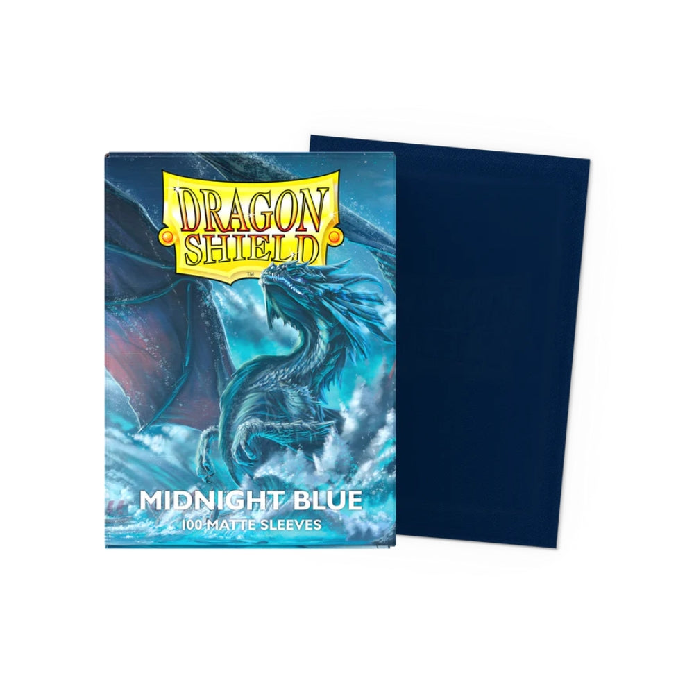 Dragon Shield - Midnight Blue Matte Sleeves (100ct)