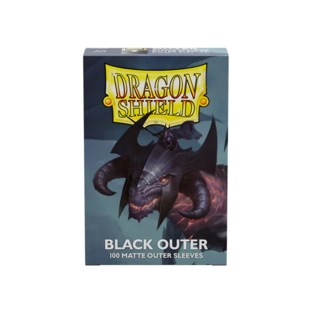 Dragon Shield - Black Outer Matte Sleeves (100ct)