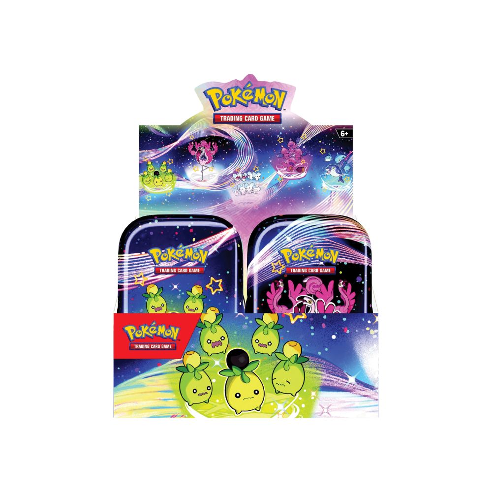Pokemon Paldean Fates Mini Tin Display
