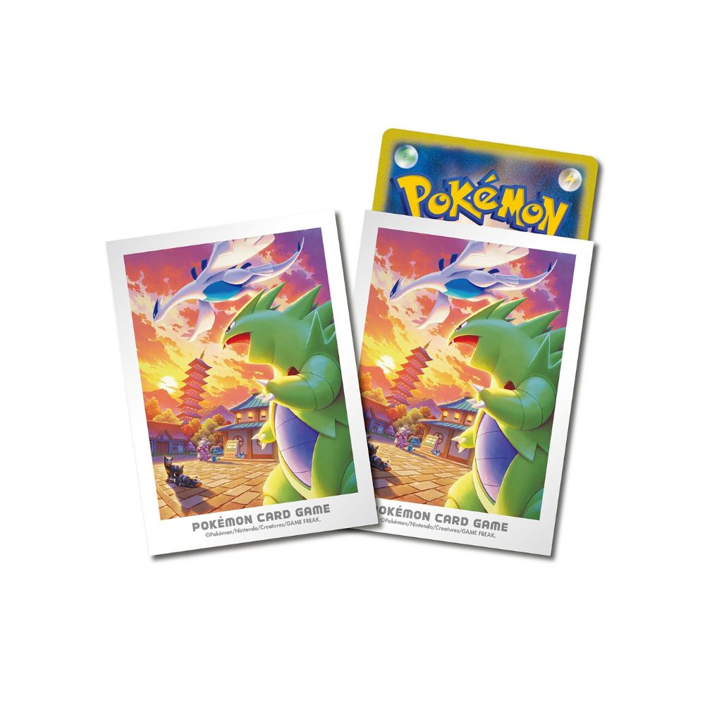 Pokemon Johto Adventure Lugia & Tyranitar Sleeves