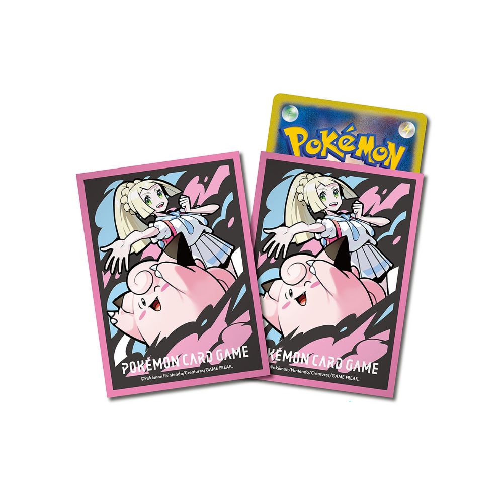 Pokemon Lillie & Clefairy Sleeves